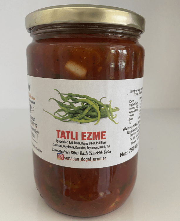 Tatlı Ezme 750 Gr