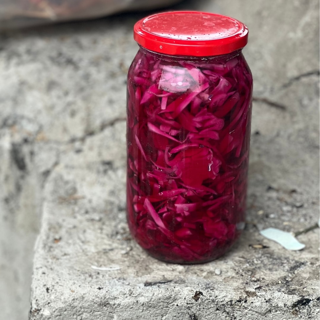 Mor lahana Turşusu 1 Kg