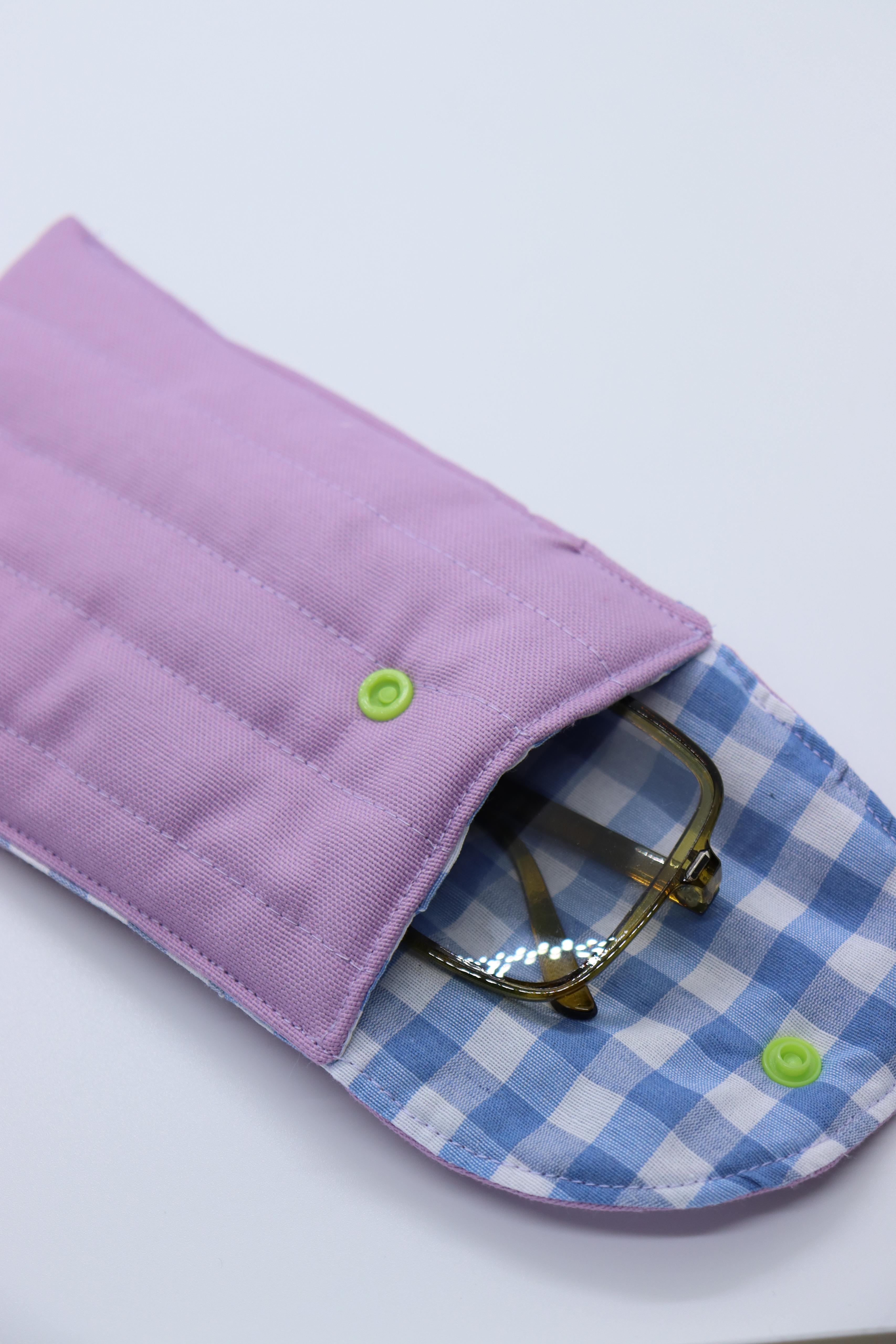 Lila Gözlük Kılıfı