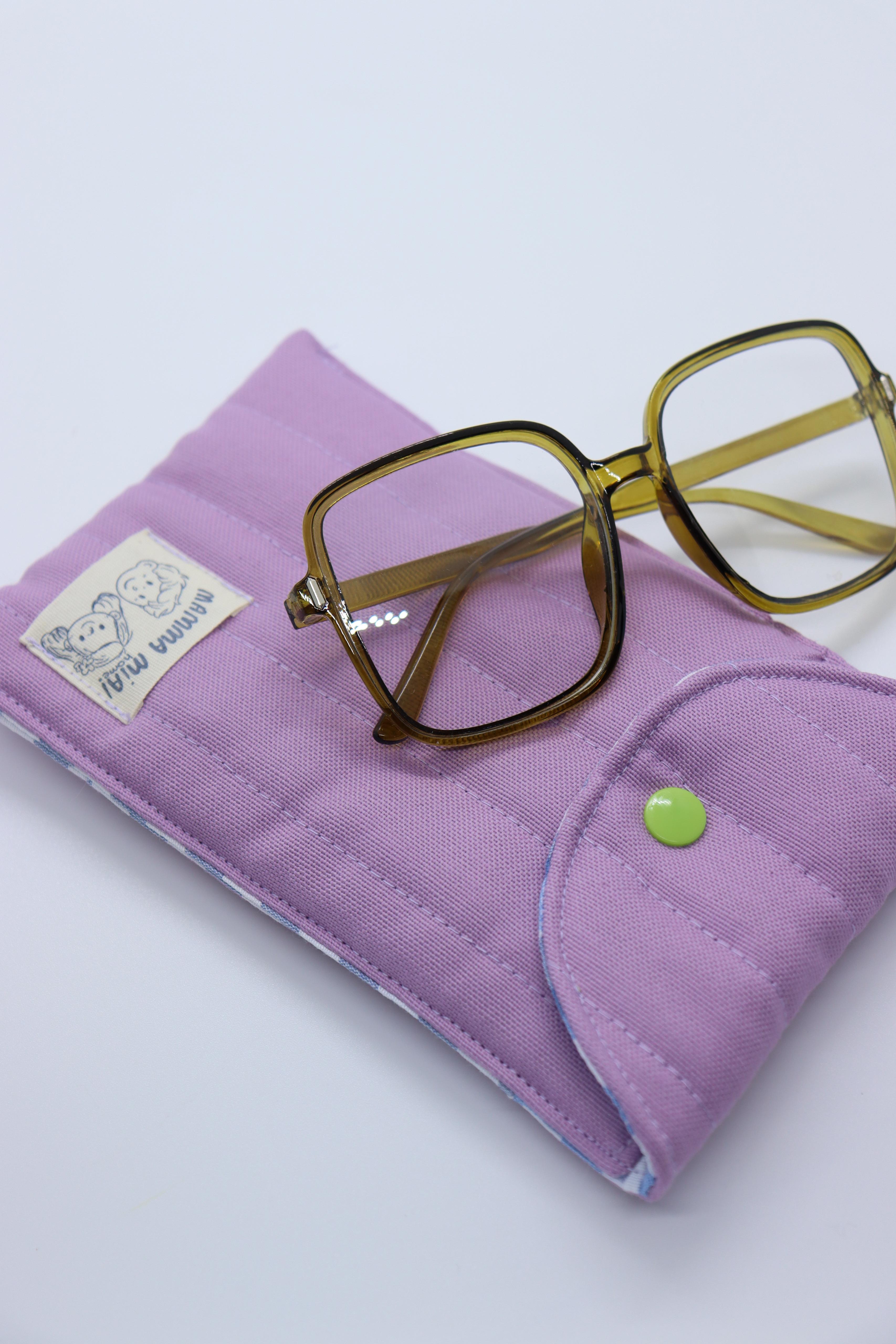 Lila Gözlük Kılıfı