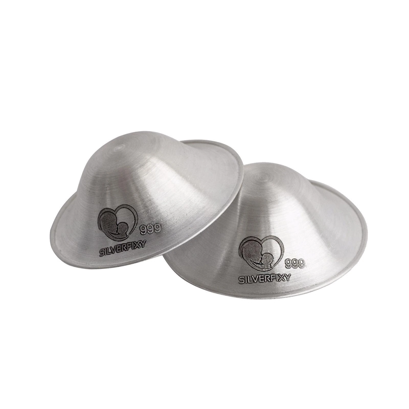 SilverFixy Gümüş Kapak 999 Ayar El Işçiliği – Göğüs Ucu Koruyucu- Yara Kalkanı