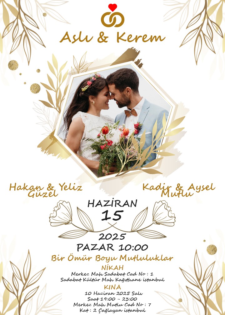 Düğün Dijital Davetiye