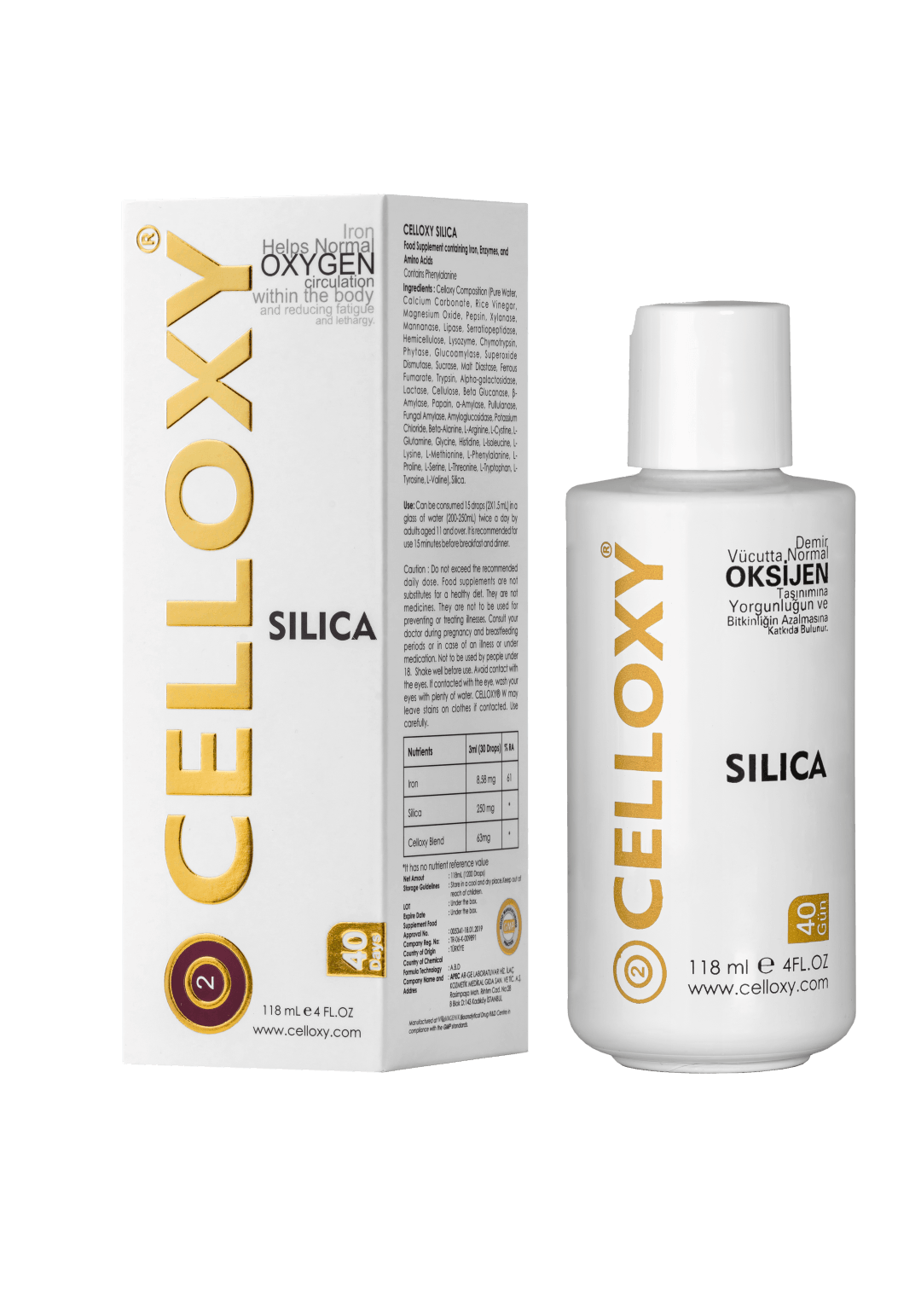 Celloxy Silica 118ml