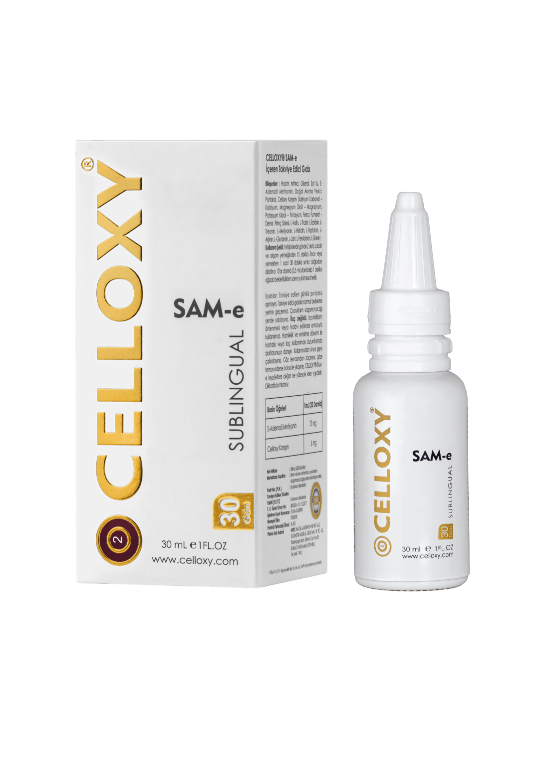 Celloxy Sam-e 30 ml