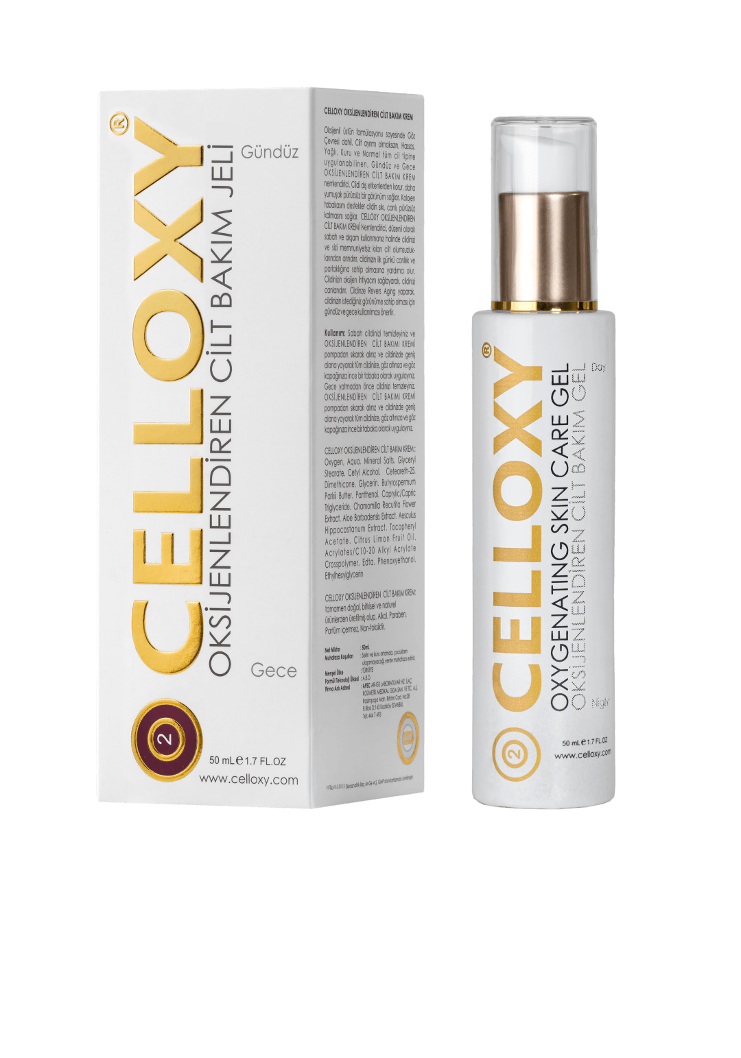 Celloxy Oxygen Jel 50ml