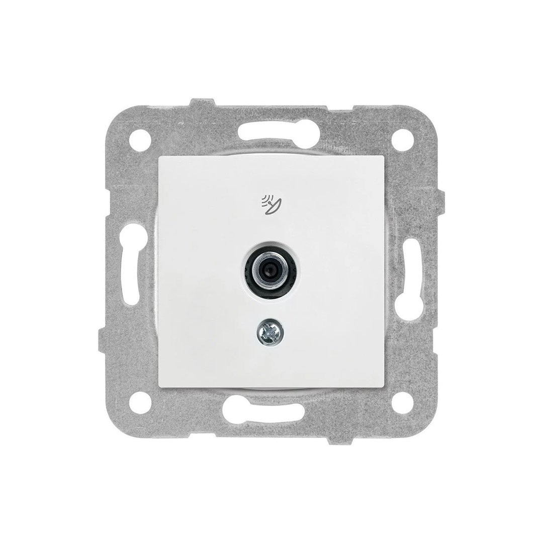 Viko Karre/Meridian Beyaz Uydu Prizi F Konnektörlü Geçişli 10Db - 90967038