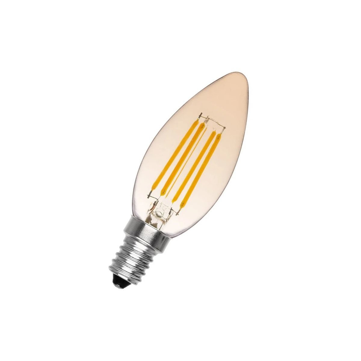 LED Rustik Ampul E14 4W 2200K Amber Fuji FL B4W