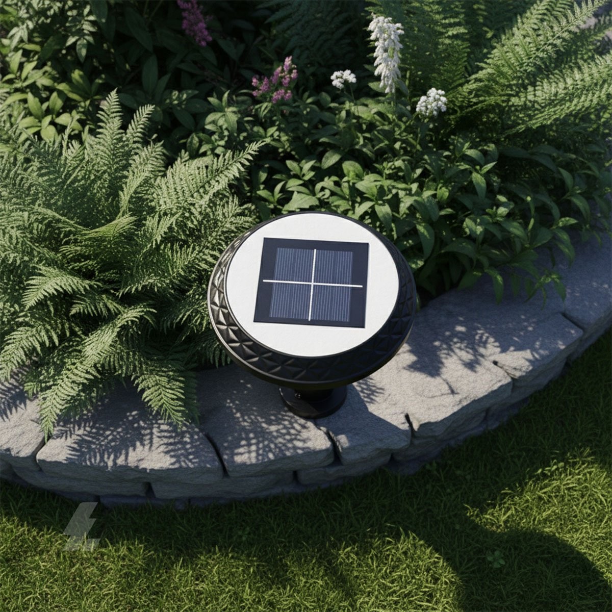 Set Üstü Solar Bahçe Apliği 50W 6400K Soğuk Beyaz IP54 Horoz Sunlux-2