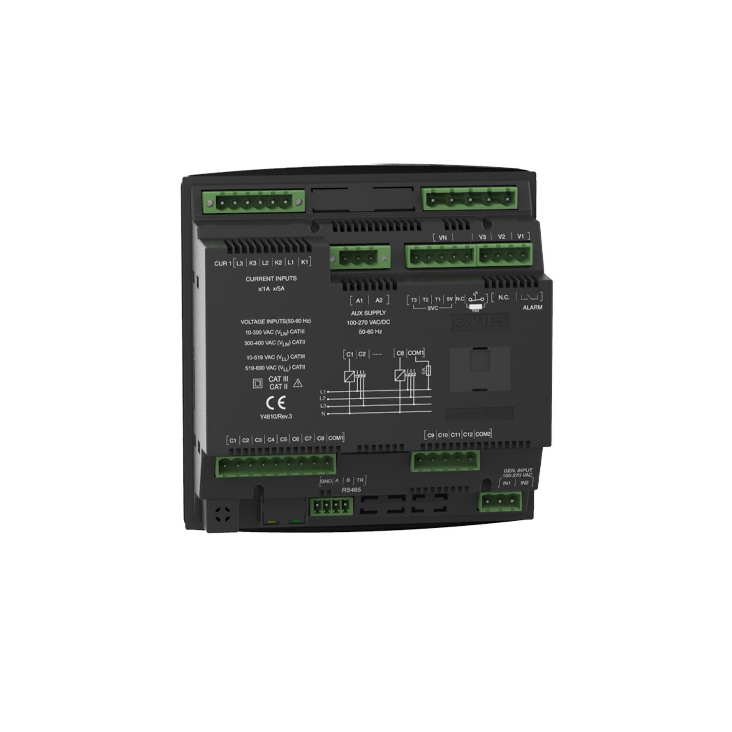 Reaktif Güç Kontrol Rölesi ENTES RGP-15SR - Entes M4077