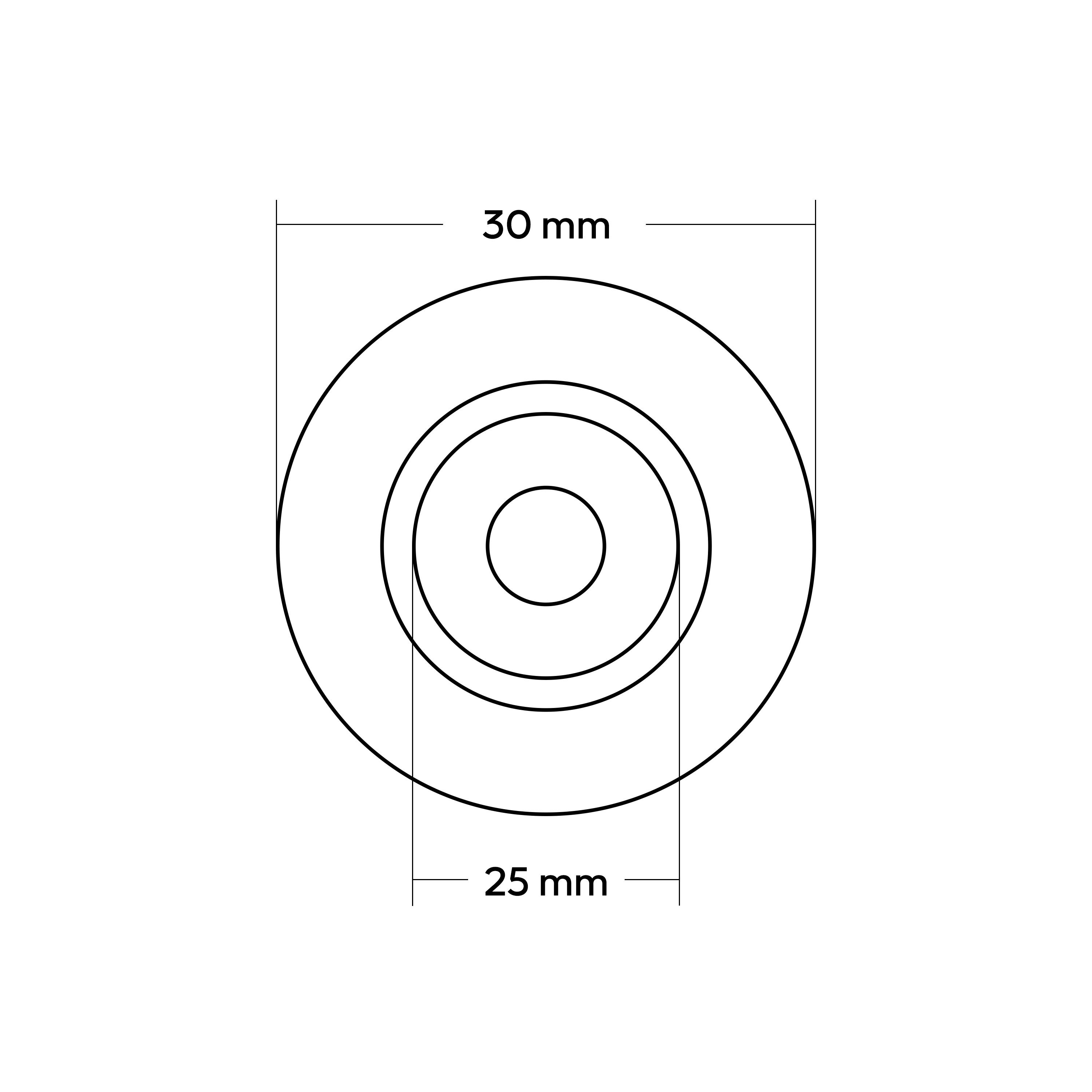 LED Spot Lamba - 1.5W 6400K Satin Kasa - Cata CT-5270