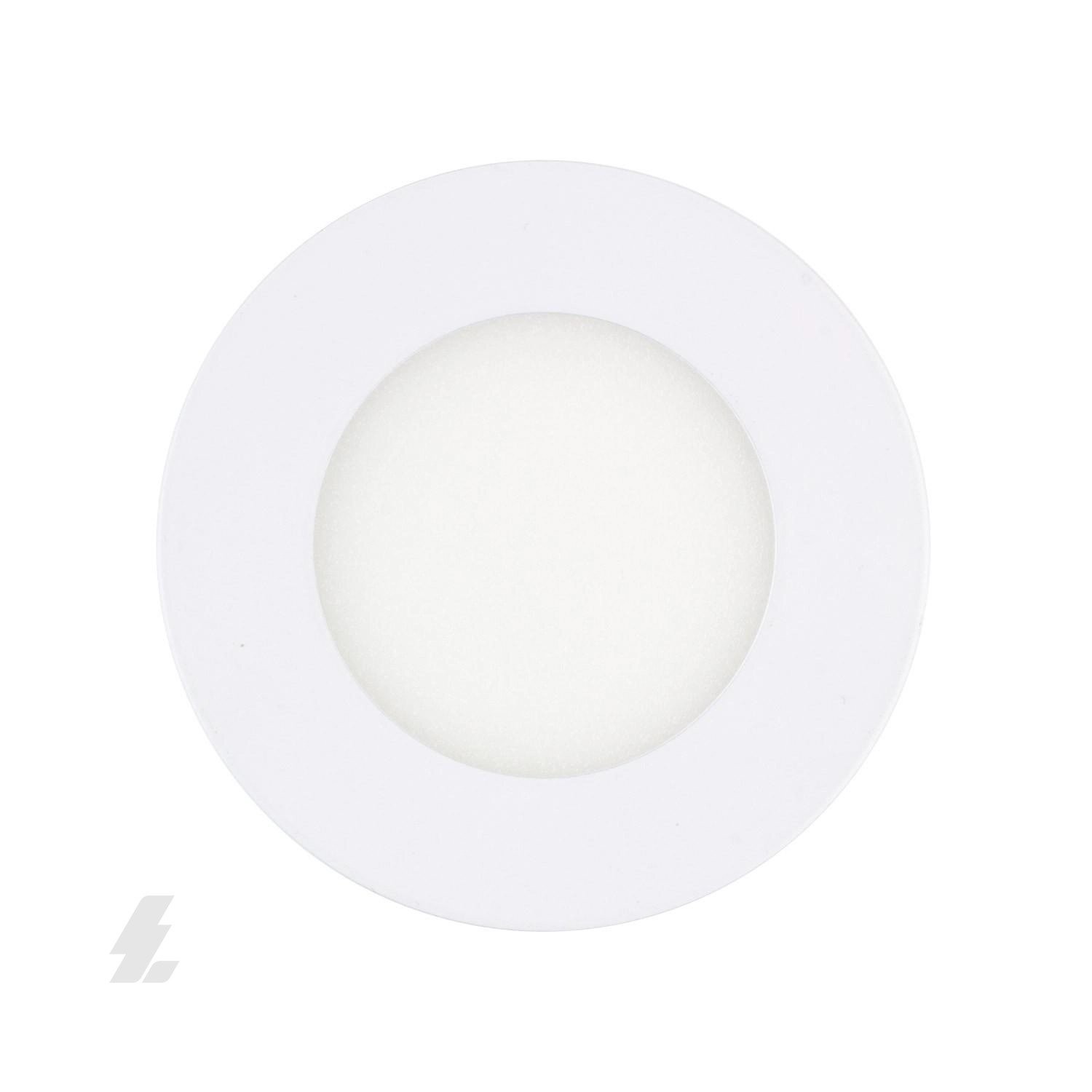 Sıva Altı Yuvarlak LED Panel Beyaz Kasa - 3W 6500K - Maxled MX-1000B