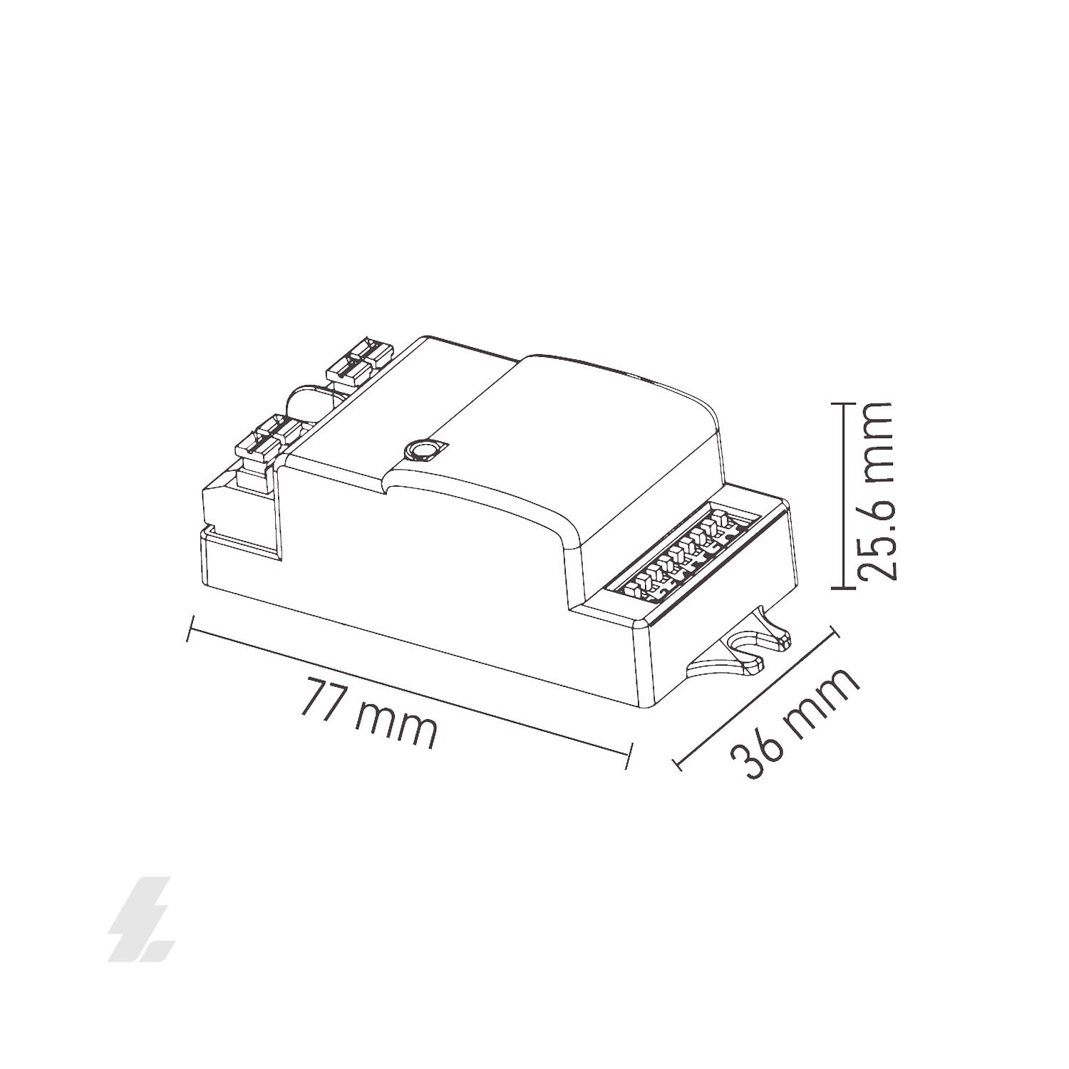 Kompakt Radar Sensör 400W - Maxled MX-6312