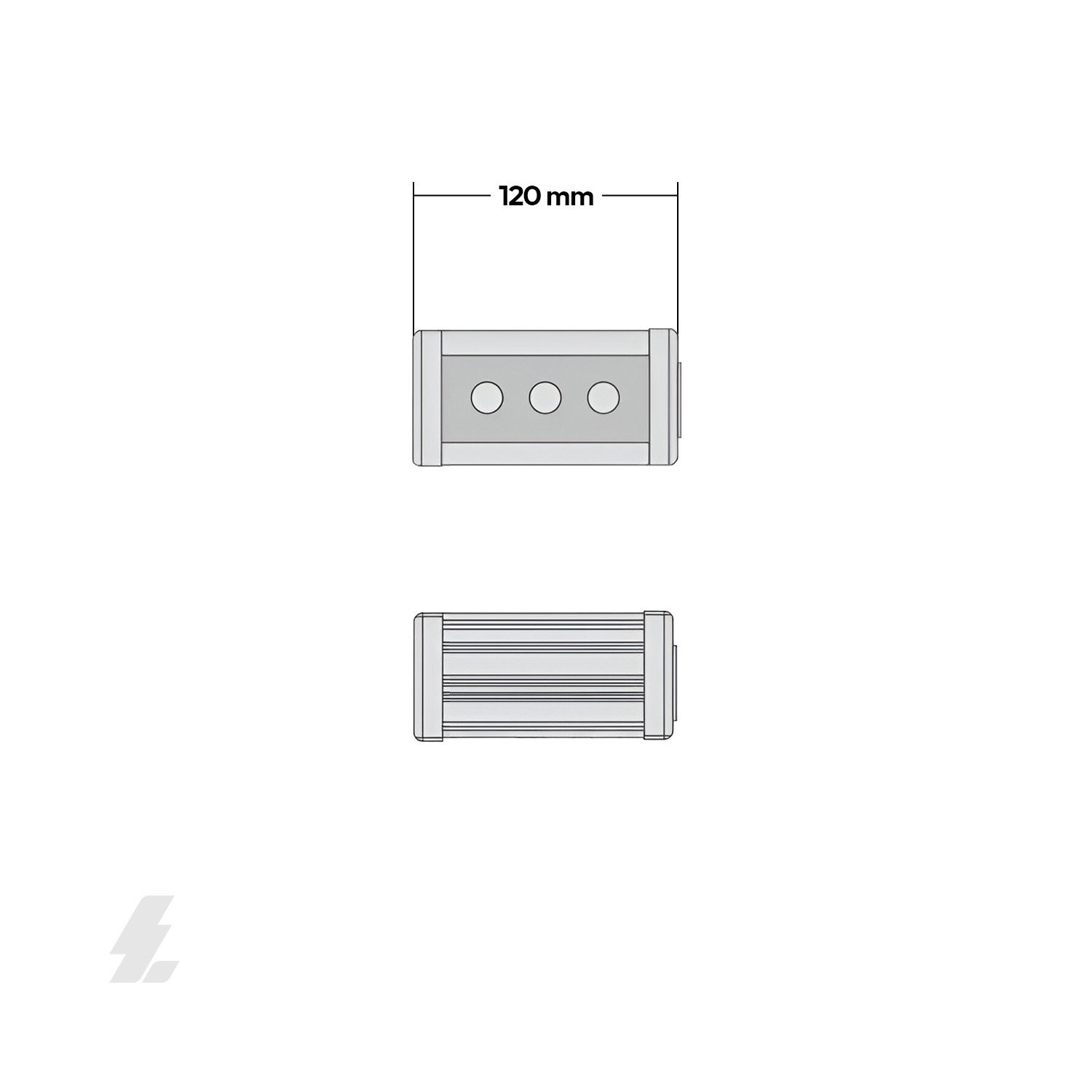 Wallwasher LED - 3W Yeşil - Maxled MX-5046Y