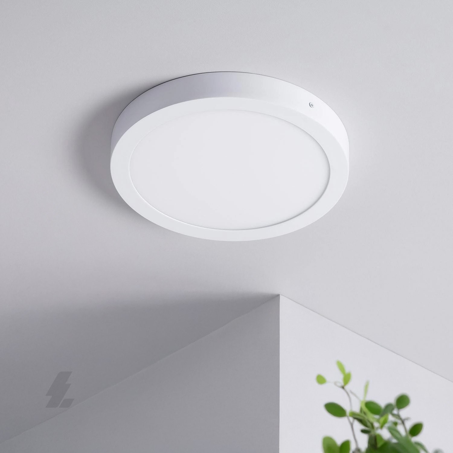 Sıva Üstü Yuvarlak LED Panel Beyaz Kasa - 18W 3000K - Maxled MX-1044G