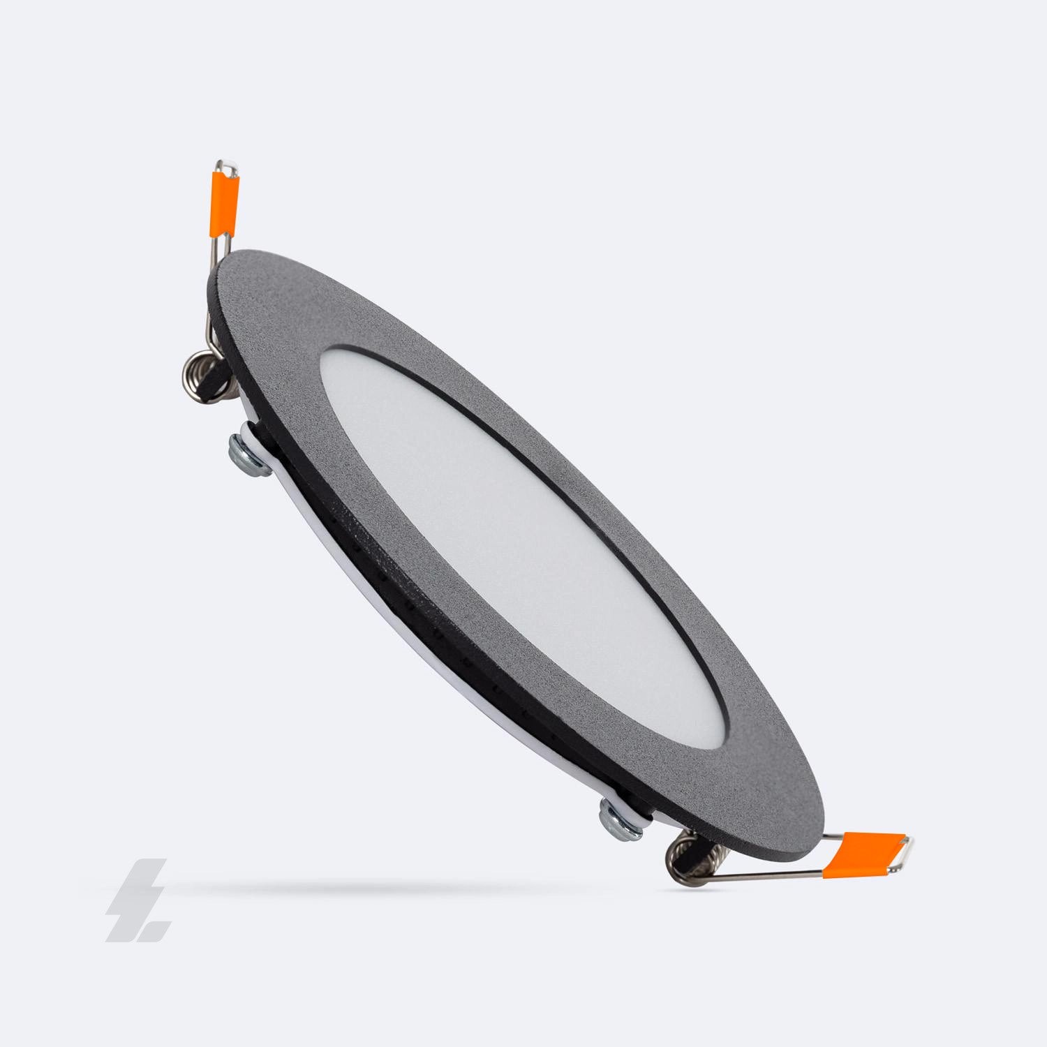 Sıva Altı Yuvarlak LED Panel Siyah Kasa - 12W 4000K - Maxled MX-1022N