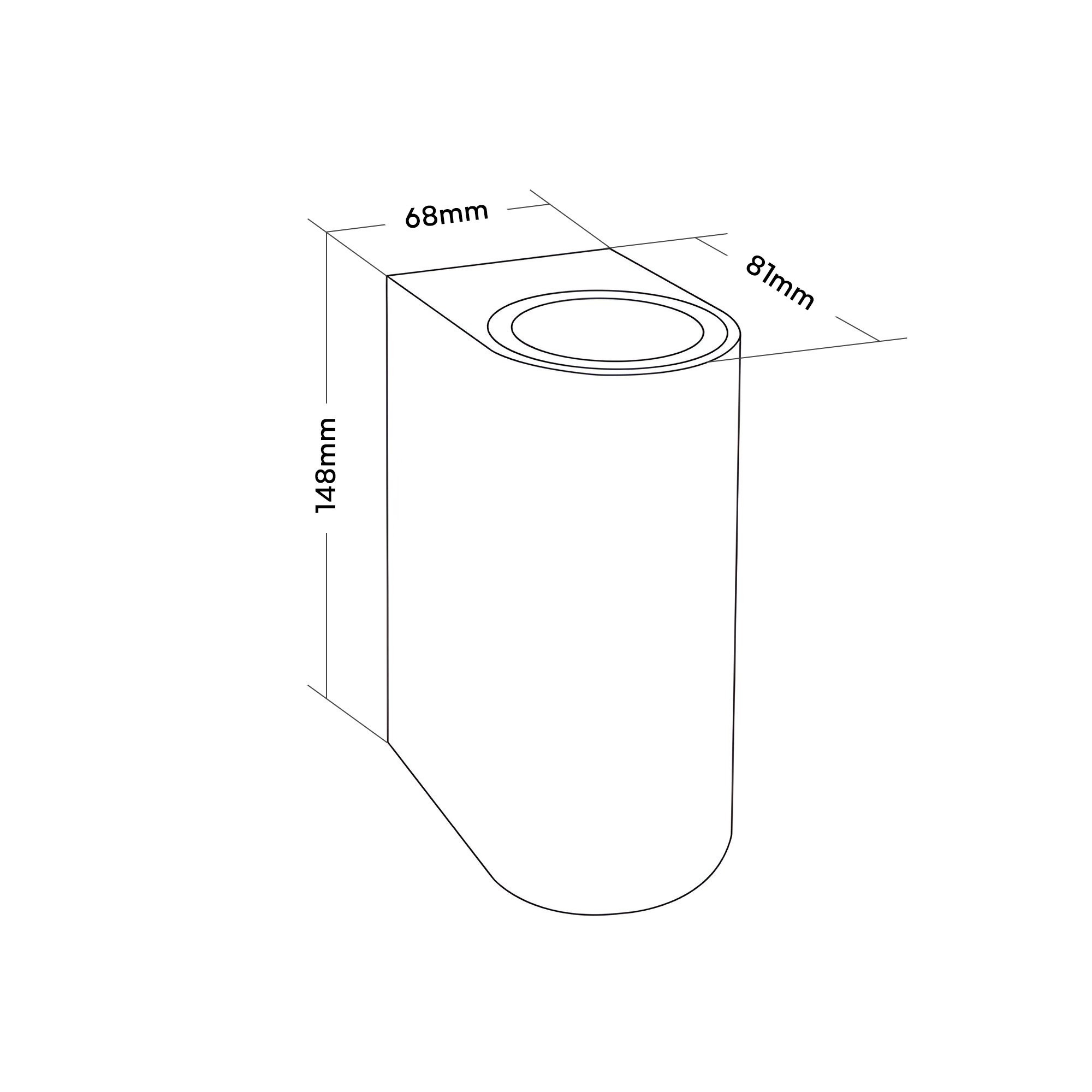 Dekoratif Duvar Aplik - 2X6W 3200K Gün Işığı - Cata CT-7064