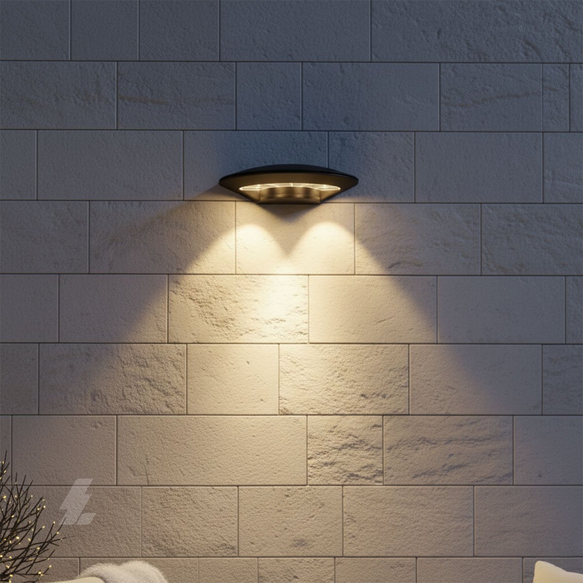 Dış Mekan LED Aplik 5.5W 4200K Ilık Beyaz IP54 Horoz Ardıç 076-003-0006