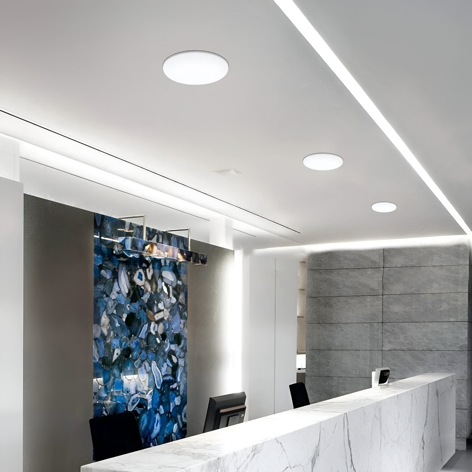 Ayarlanabilir Yuvarlak LED Panel - 24W 6500K - Maxled MX-1040B