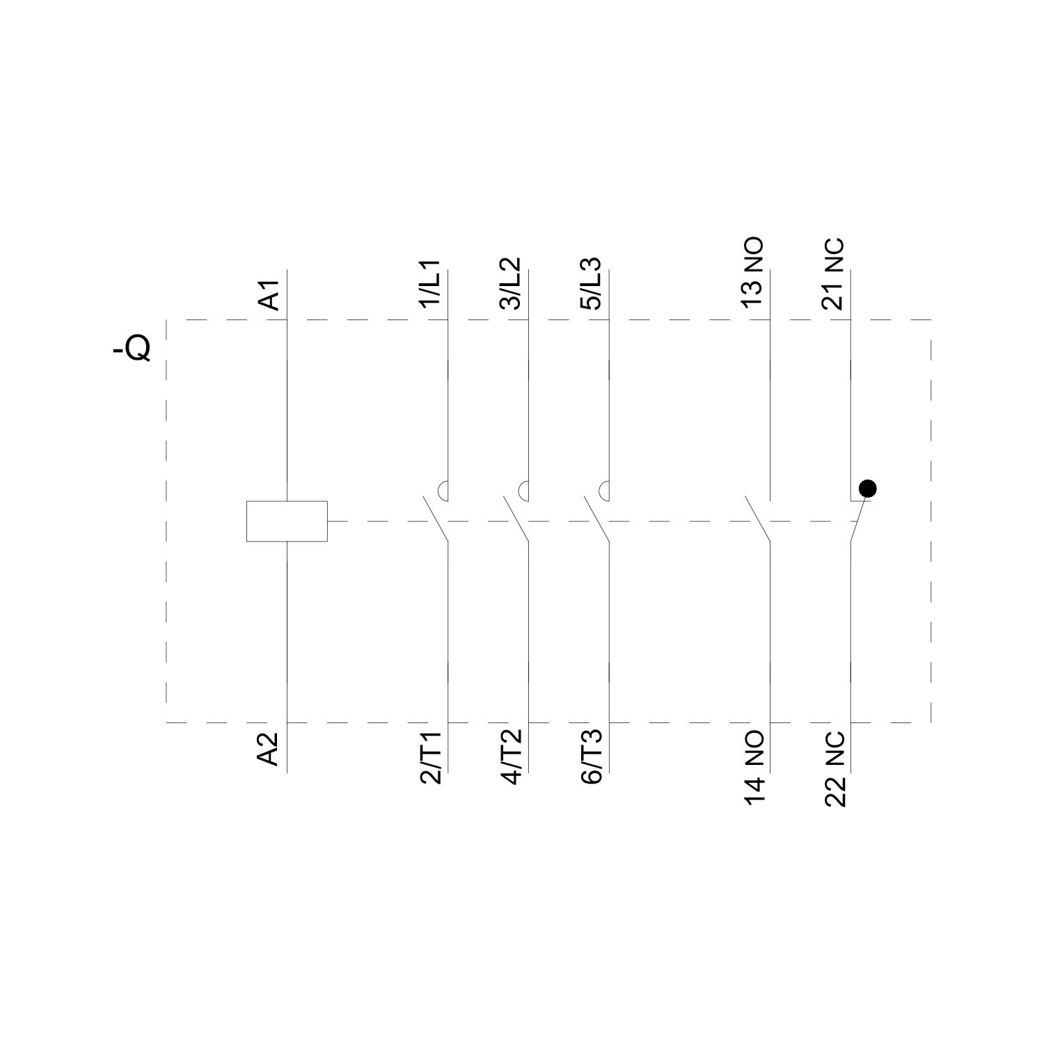 Sirius Kontaktör - 80A 230V AC 37kW - Siemens 3RT2038-1AP00