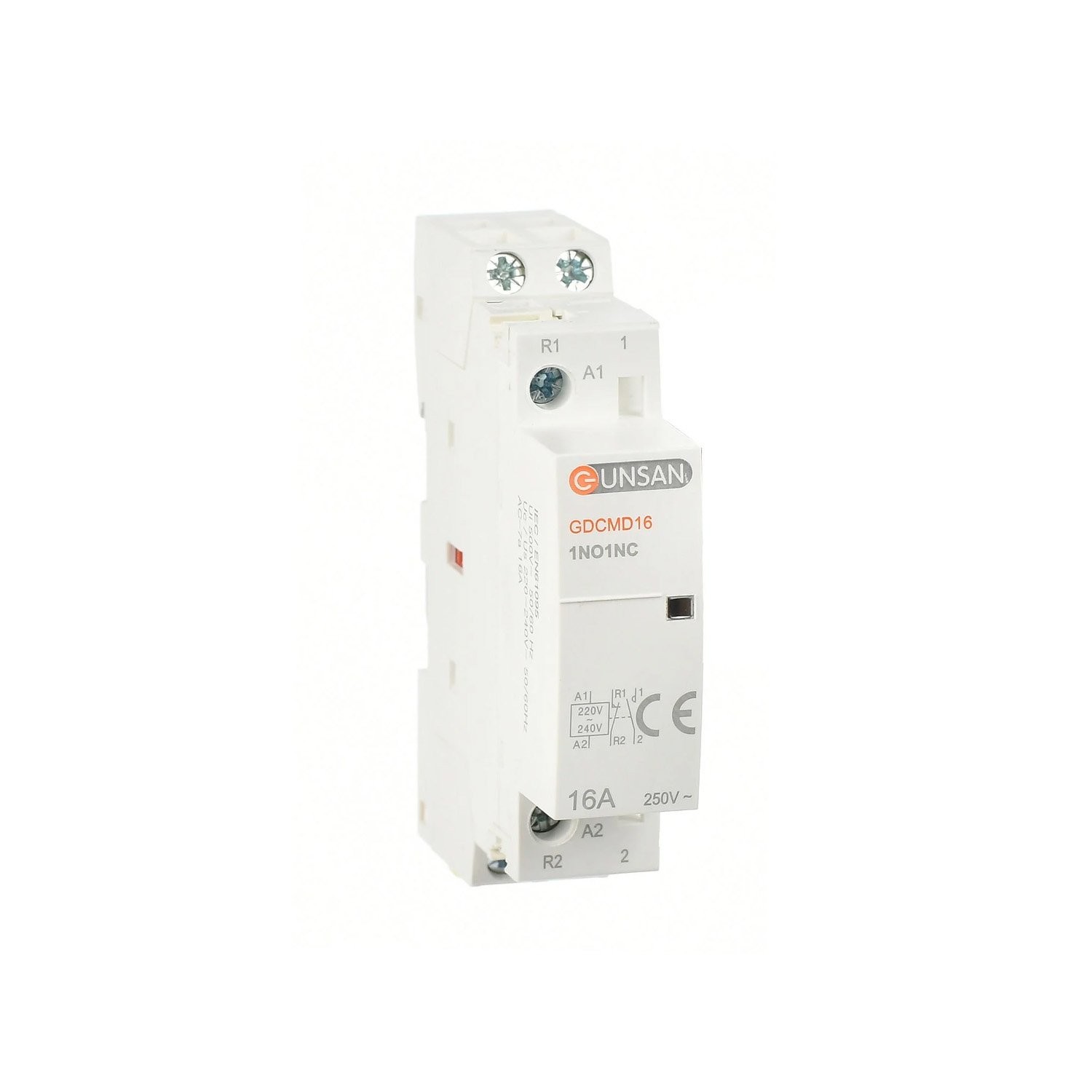 Modüler Kontaktör - 20A 2P 2NO 230V AC - Günsan Valta