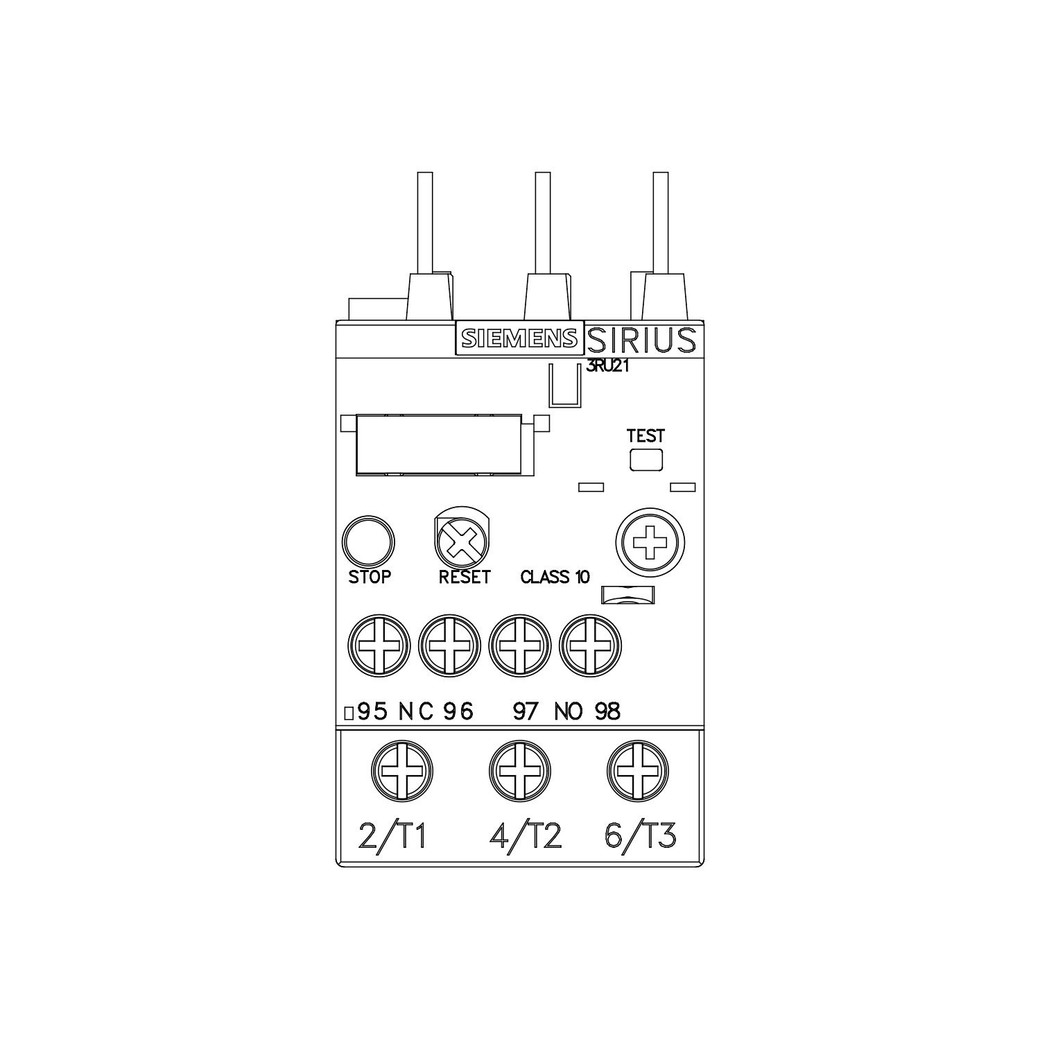 Sirius Termik Röle - 14-20A - Siemens 3RU2126-4BB0