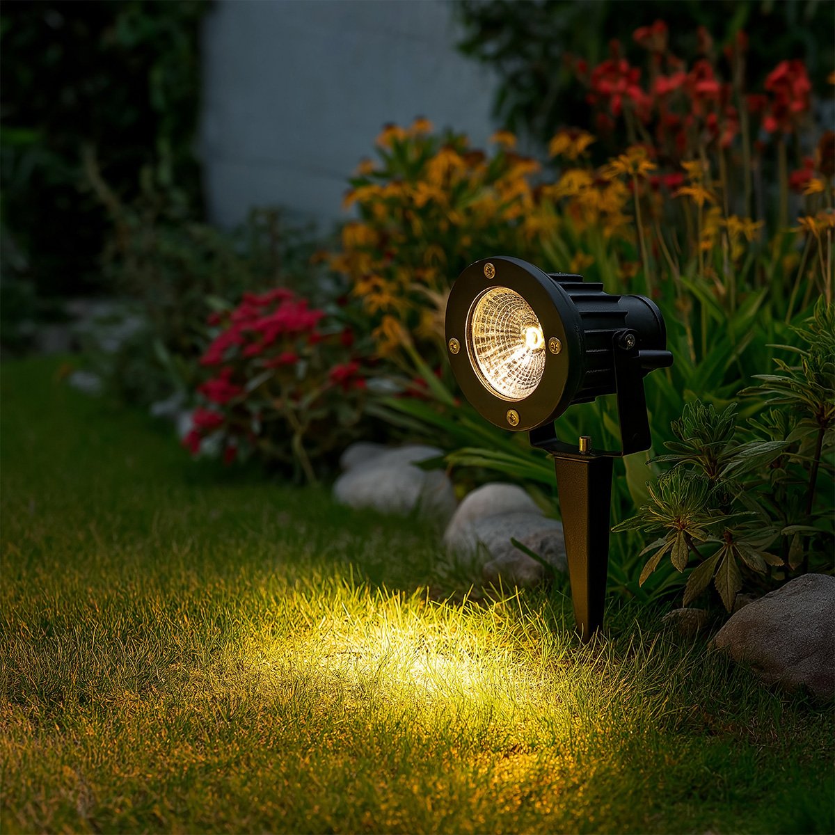 Kazıklı Bahçe Armatürü 10W 3200K Gün Işığı IP64 Noas YL74-1002