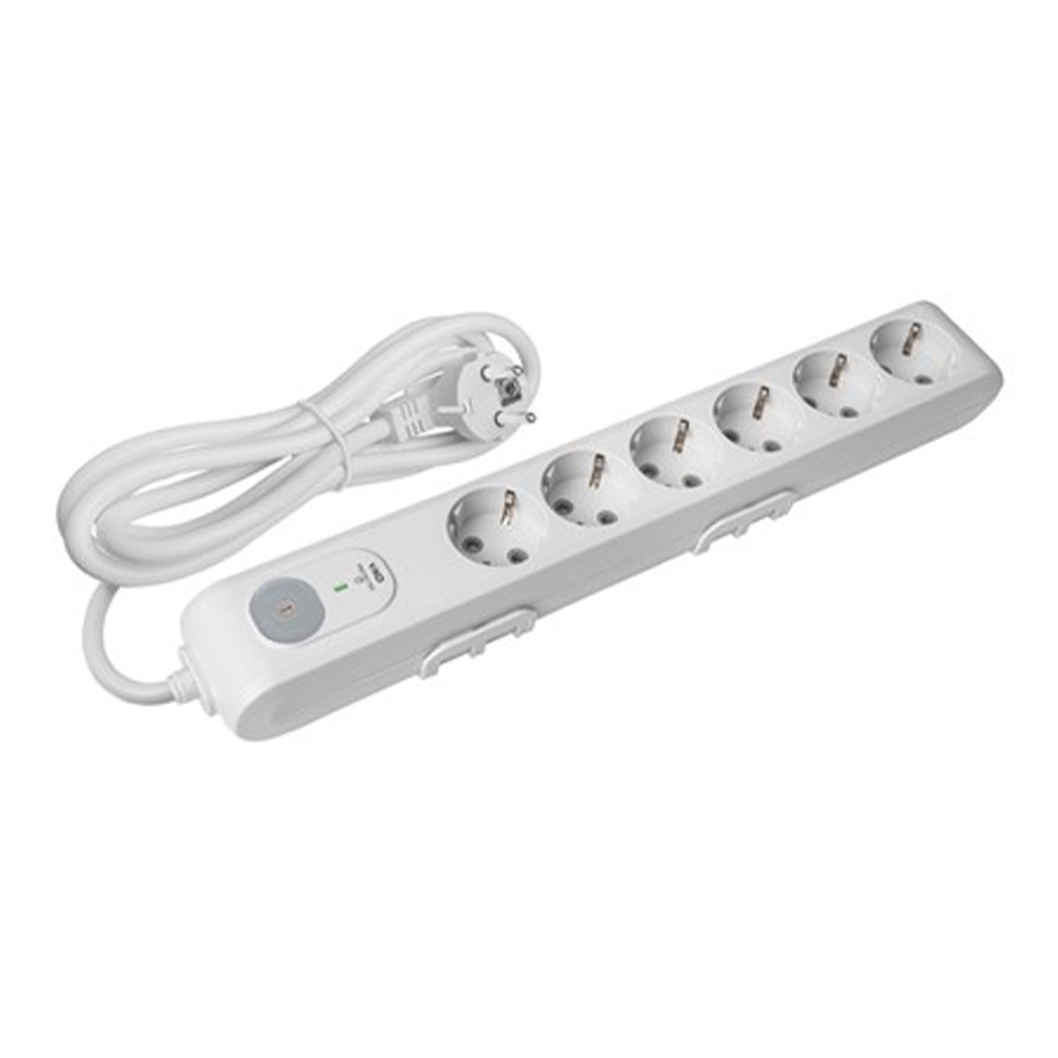 Viko Multi-let Altılı Şok Korumalı Grup Priz Topraklı Kablolu Ç.K. 1050J 1.5 Metre