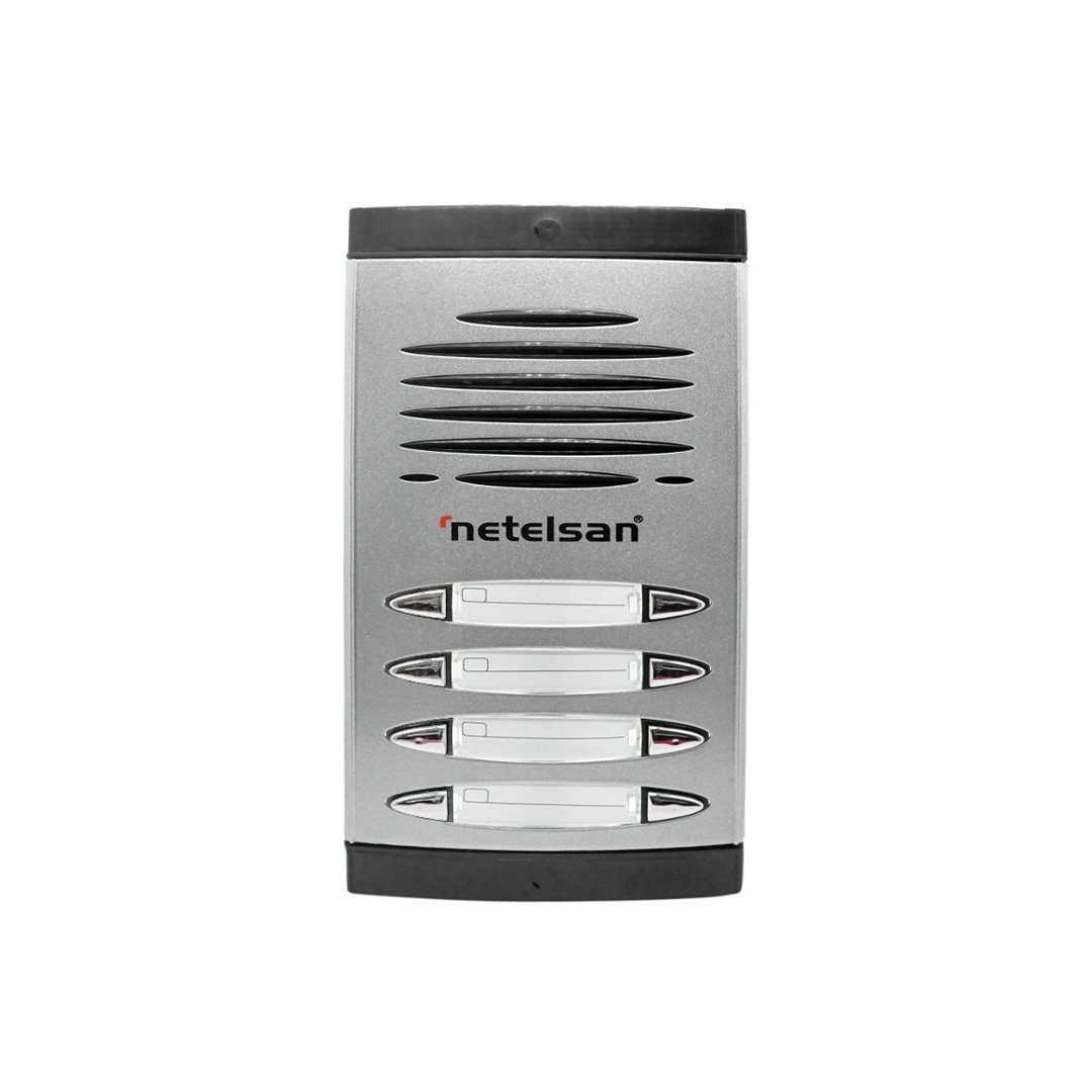 Netelsan 7-8 Butonlu Diyafonlu Hoparlörlü Zil Paneli M.U.DIA.00065