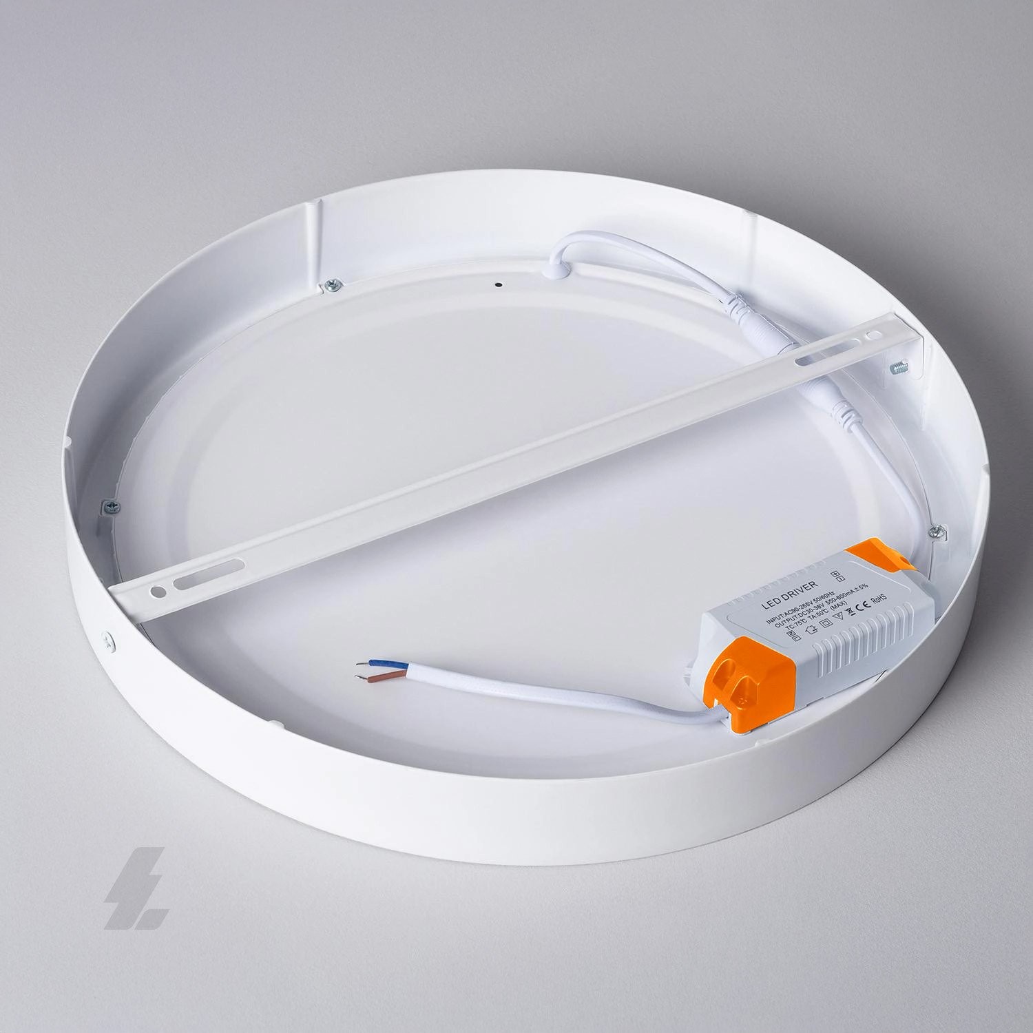 Sıva Üstü Yuvarlak LED Panel Beyaz Kasa - 24W 3000K - Maxled MX-1046G