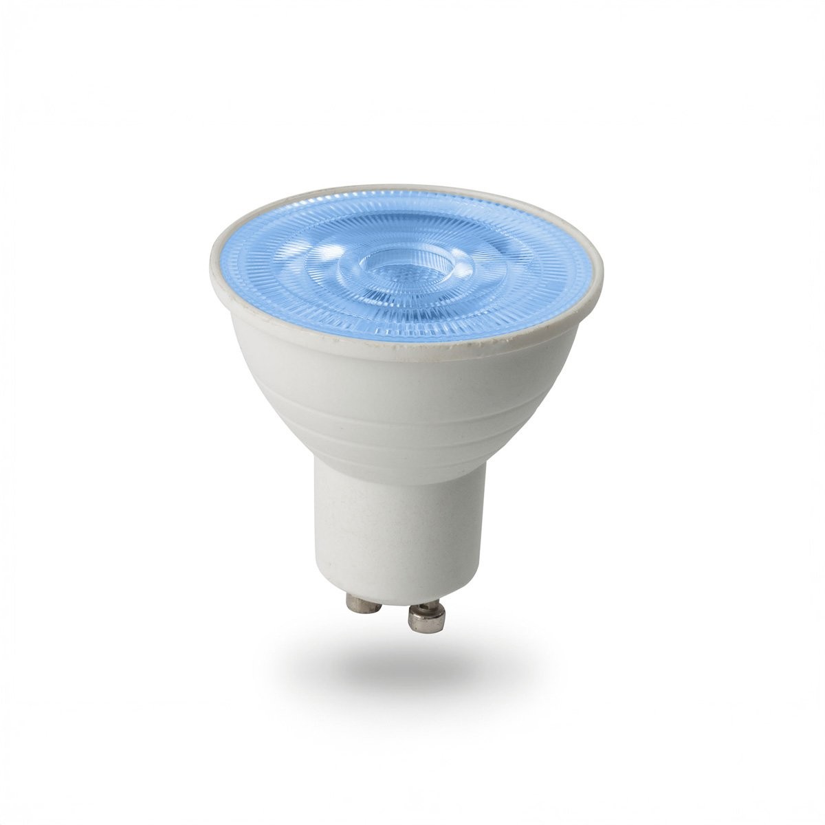 Mercekli LED Çanak Ampul - GU10 7W Mavi - Noas YL91-0703-M