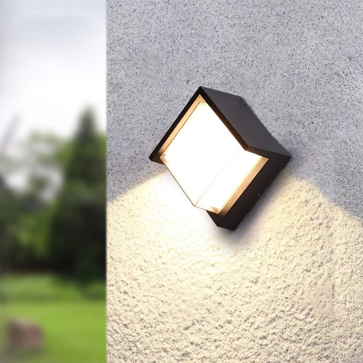Dış Mekan LED Aplik 12W 4200K Ilık Beyaz Horoz Suga-12/SC 076-020-0012