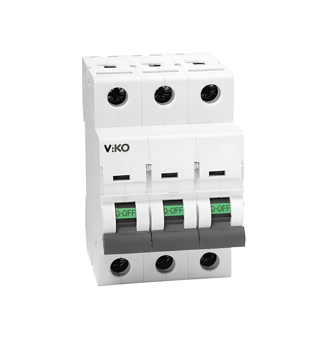 Otomatik Sigorta C Tipi 100A 3 Fazlı 10kA Viko 10VTB-3C100