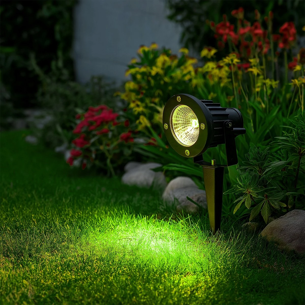 Kazıklı Bahçe Armatürü 10W Yeşil IP64 Noas YL74-1005