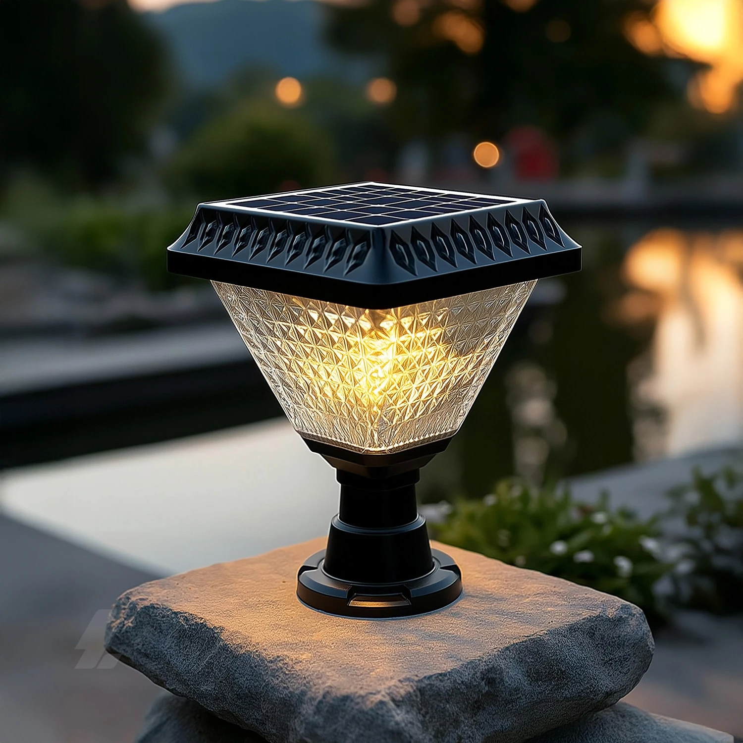 Solar Set Üstü Bahçe Apliği - 30W 4CCT - Maxled MX-9012