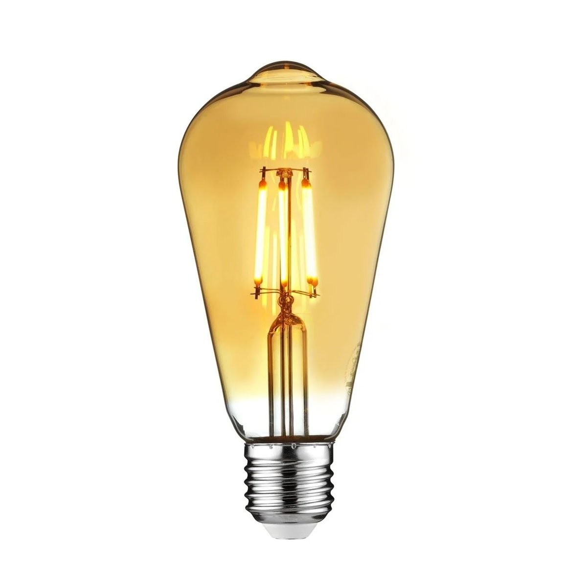 LED Rustik Armut Ampul 6W Amber Horoz 001-029-0006