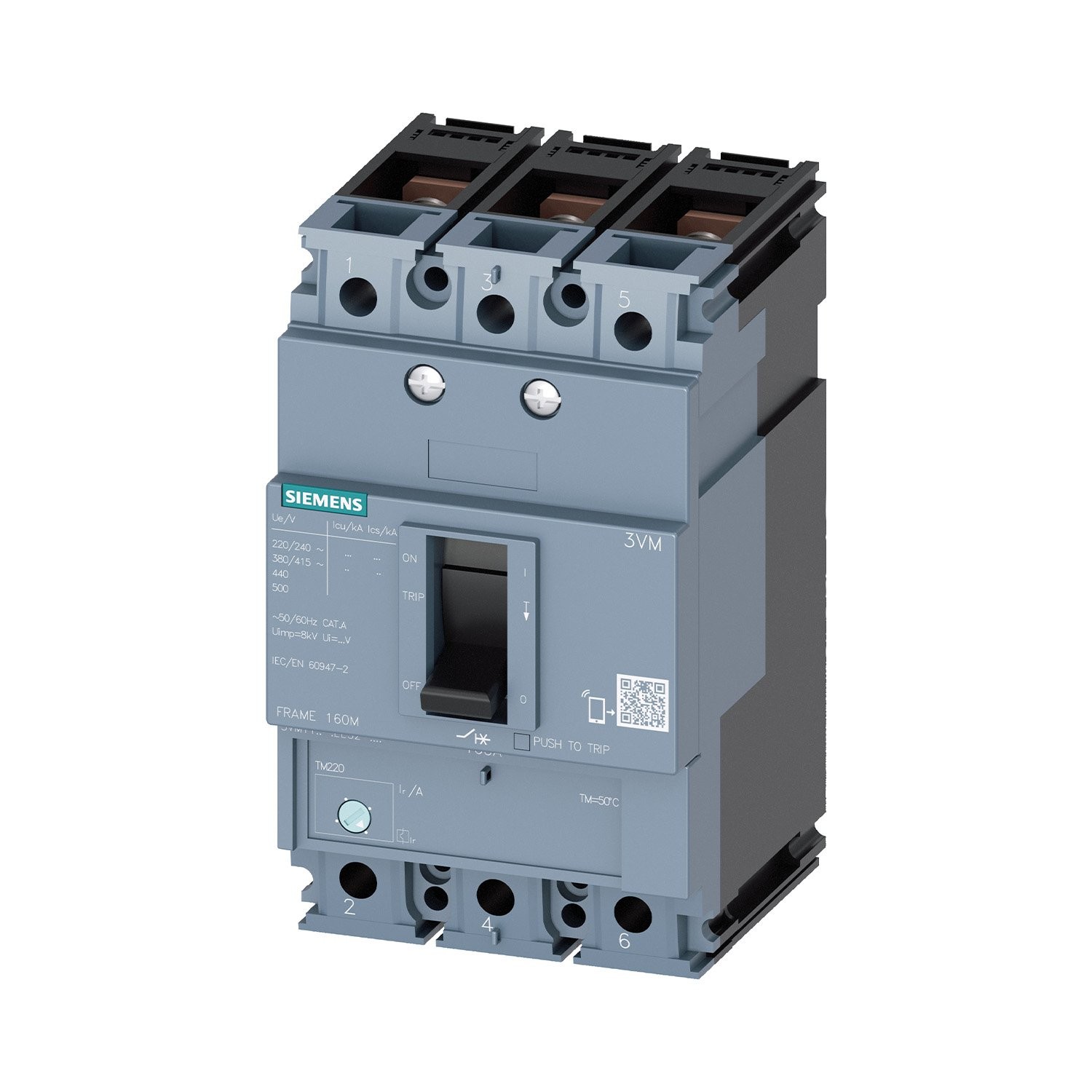 Kompakt Şalter TMŞ - 32A 25kA 3 Kutuplu - Siemens 3VM1132-3EE32-0AA0