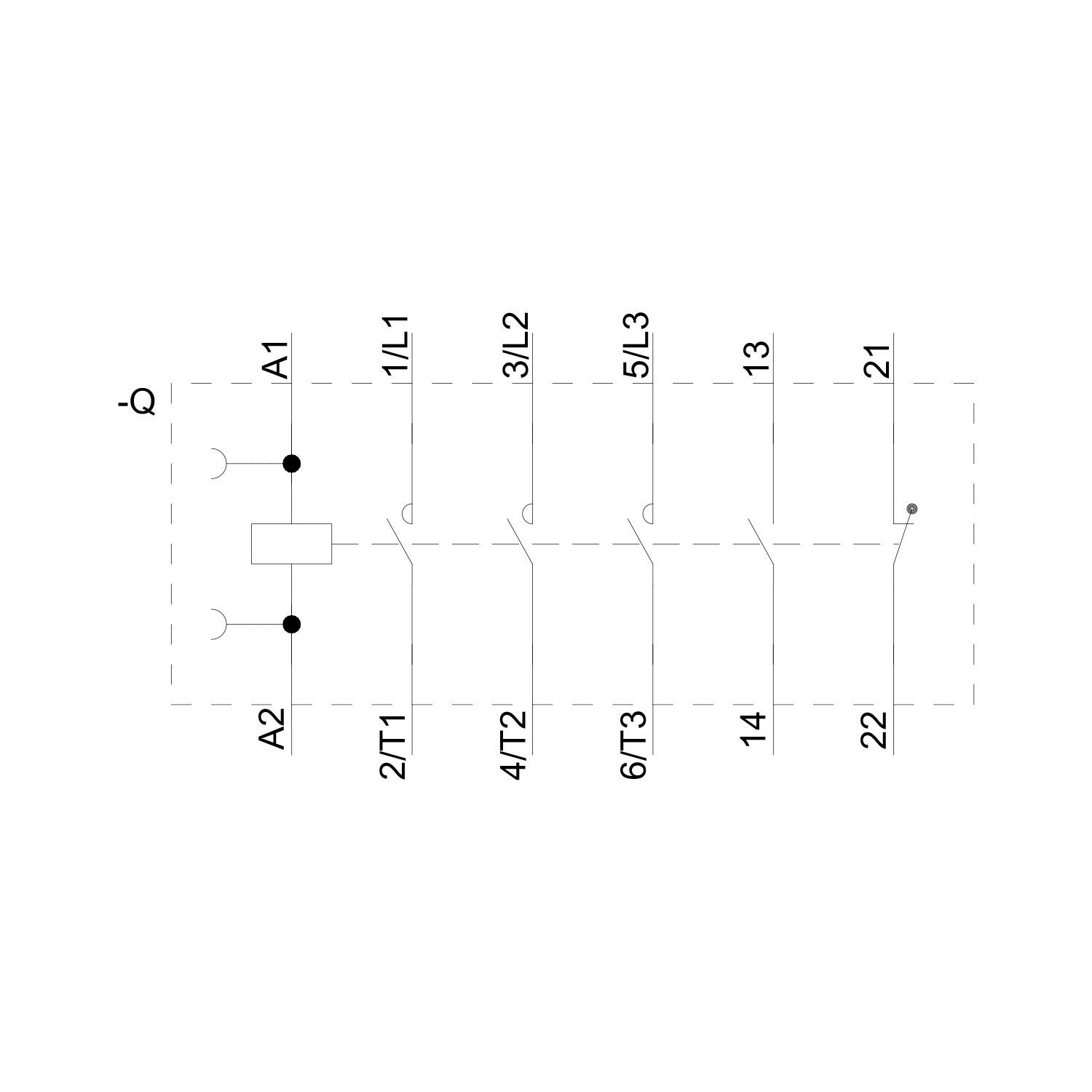 Sirius Kontaktör - 25A 230V AC 11kW - Siemens 3RT2026-1AP00