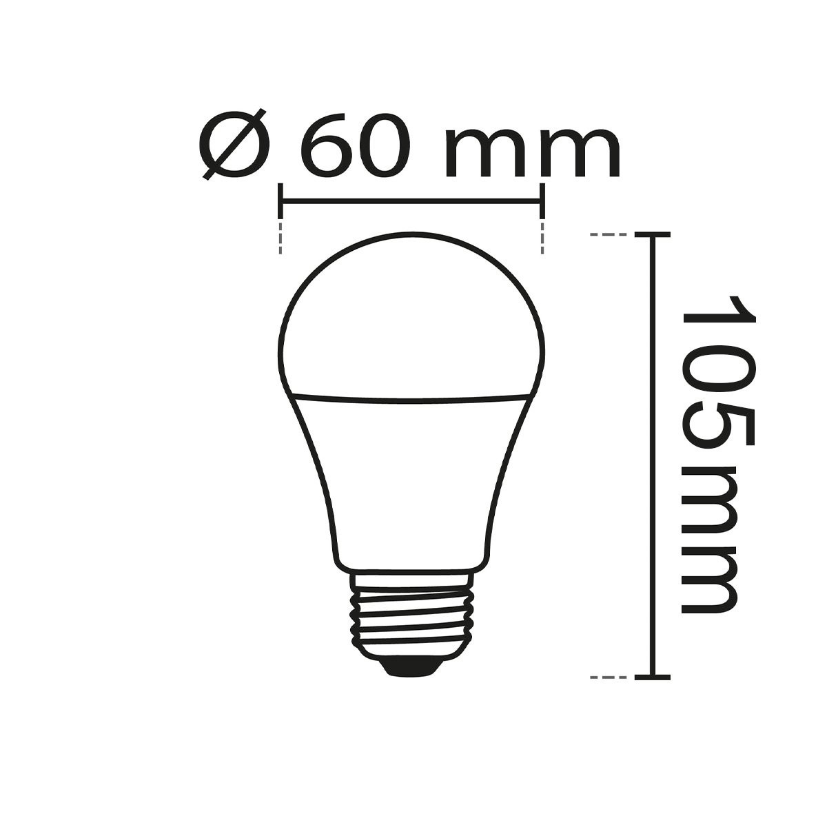 LED Ampul E27 9W 3200K - Noas YL95-9012
