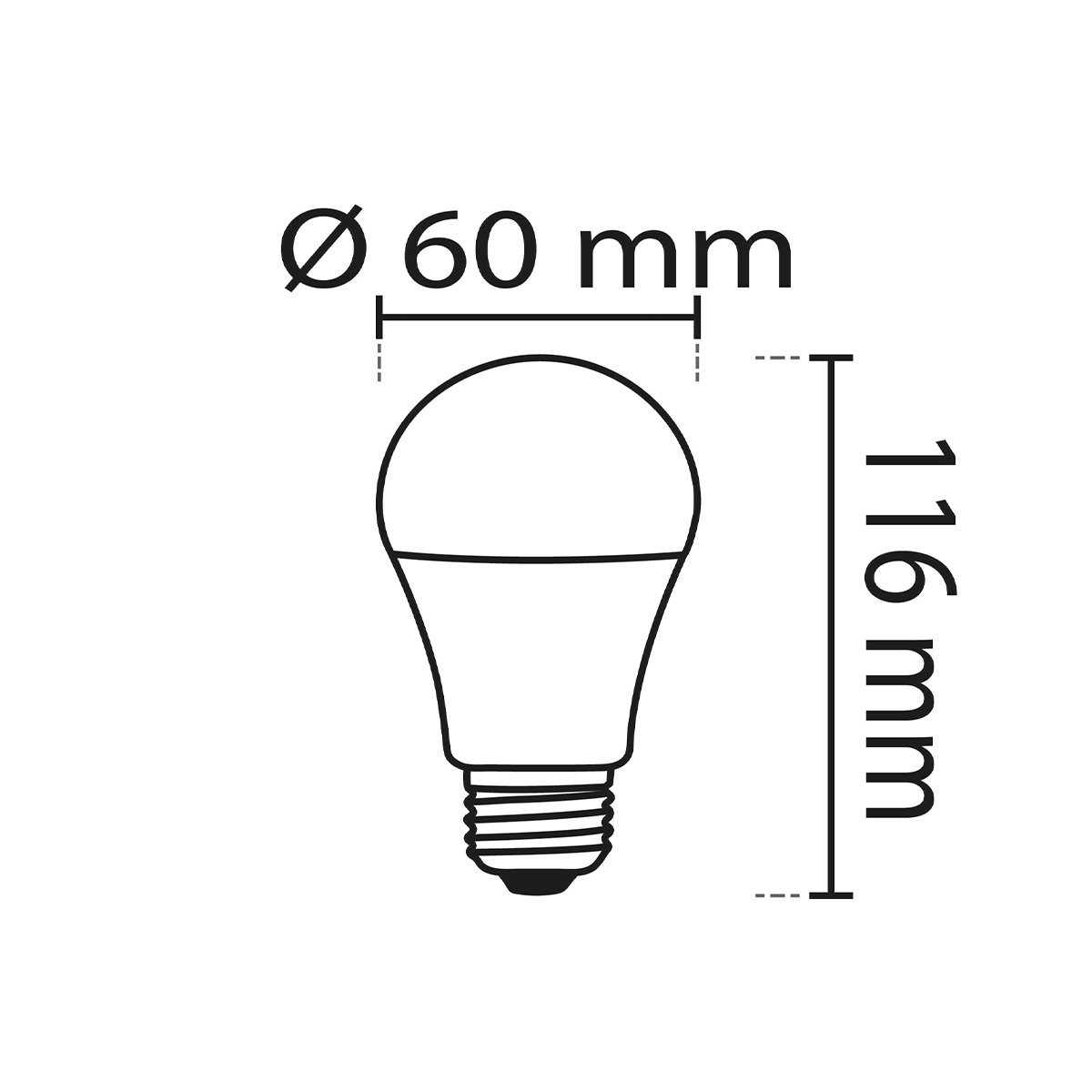 RGB LED Ampul E27 9W Kumandalı - Noas YL95-9029