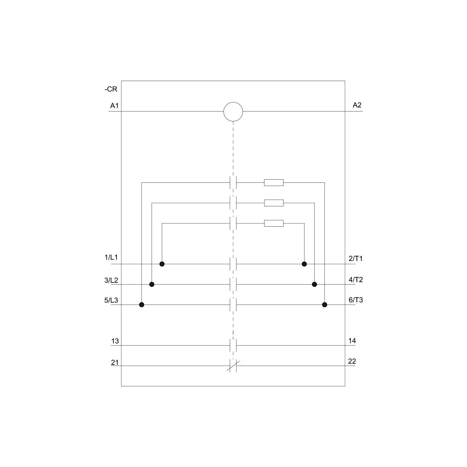 Kondansatör Kontaktör - 0-12,5kVAR - Siemens 3RT2617-1AP03
