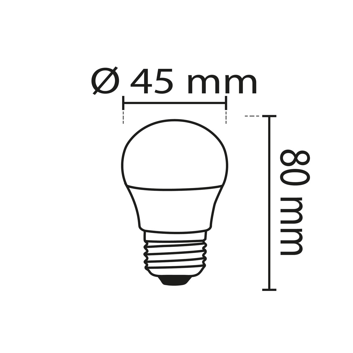 LED Ampul Top E27 6W 3200K - Noas YL95-0702-T