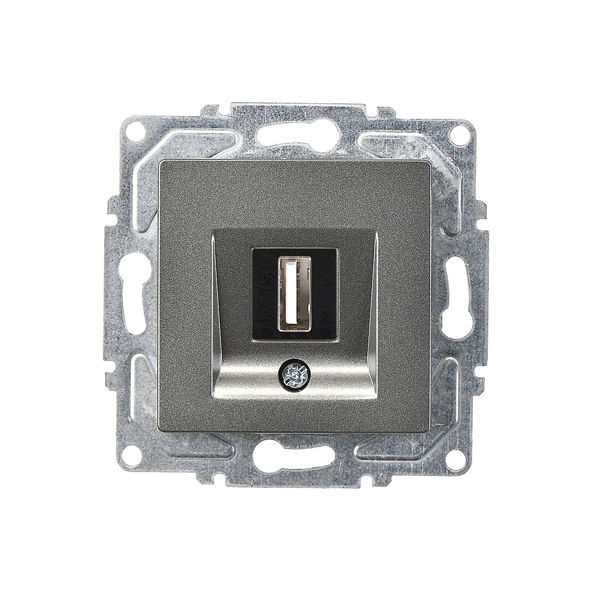 Füme USB Data Priz Mekanizma Günsan Eqona