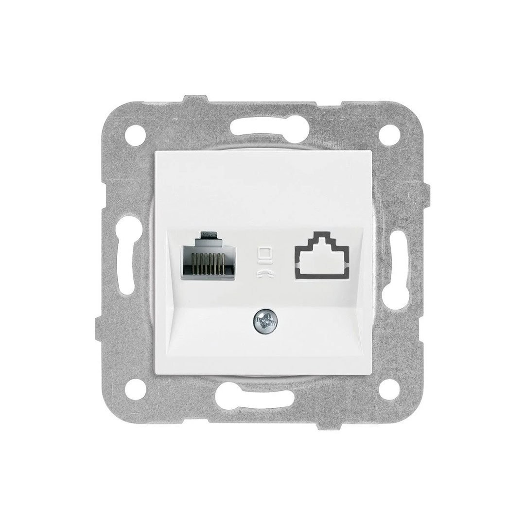 Viko Karre/Meridian Beyaz Tekli Data Prizi (RJ45 Cat5E) - 90967032