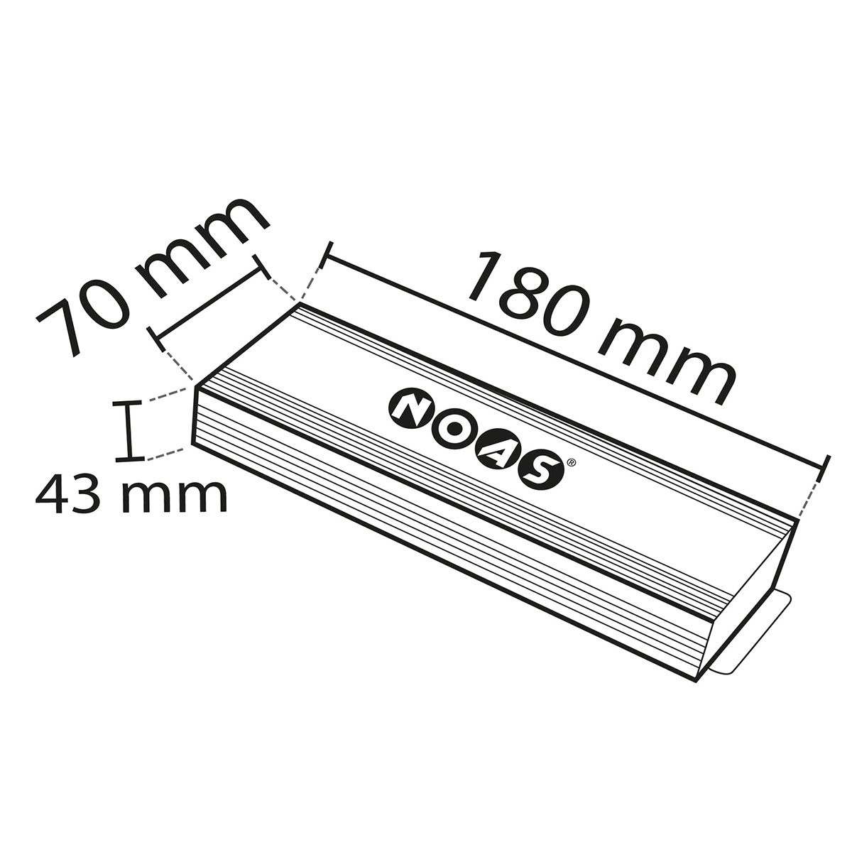 Noas 120W 10A 12V Dış Mekan LED Trafosu YL31-0120