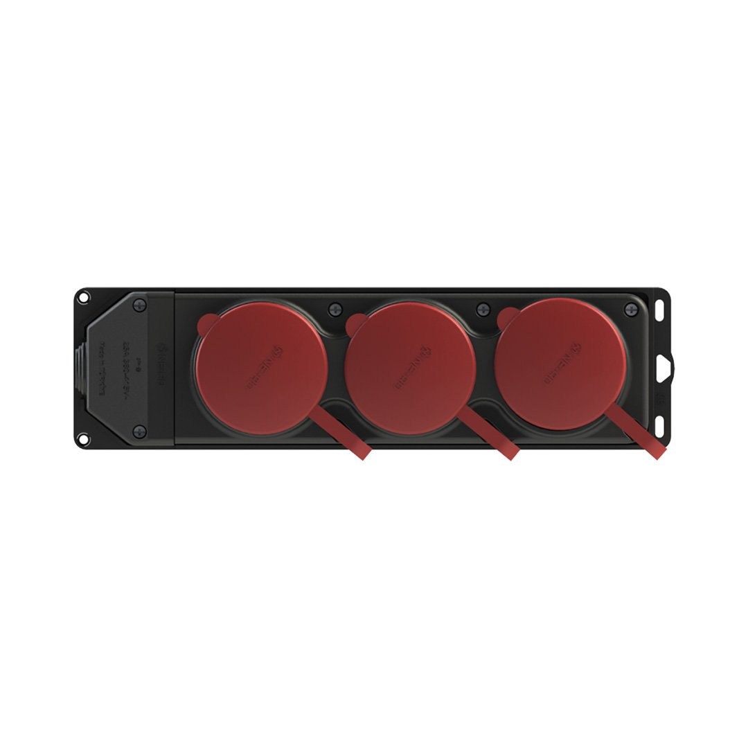 3'lü Grup Priz 3x25A - NEAD-4012