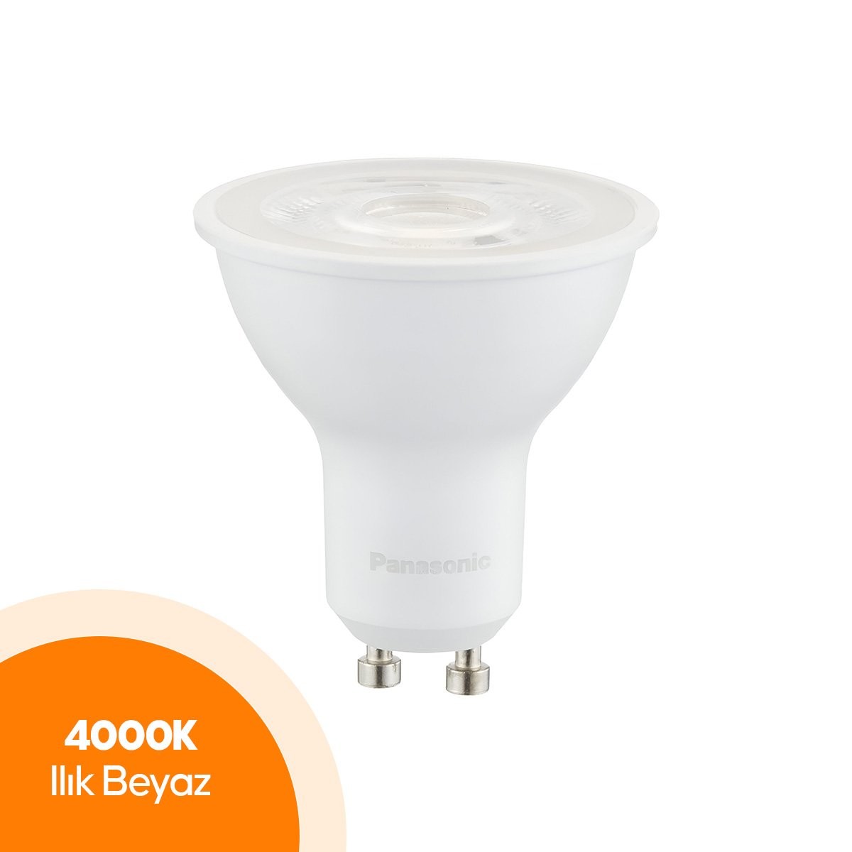 LED Ampul GU10 4W 4000K - Panasonic LDRCH04WN3T1