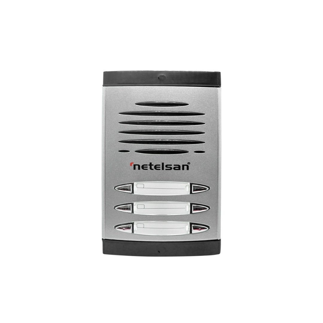 Netelsan 5-6 Butonlu Diyafonlu Hoparlörlü Zil Paneli M.U.DIA.00064