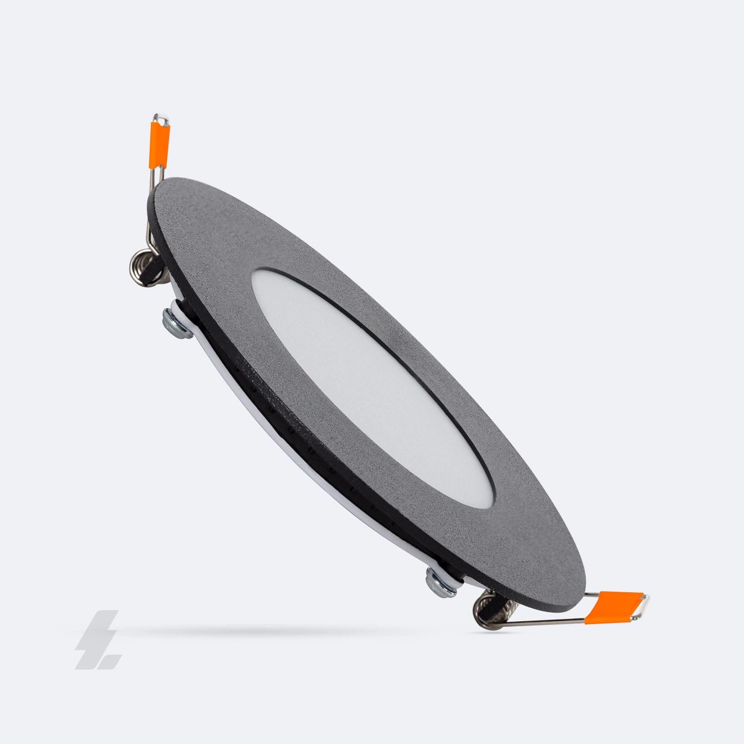 Sıva Altı Yuvarlak LED Panel Siyah Kasa - 6W 3000K - Maxled MX-1018G