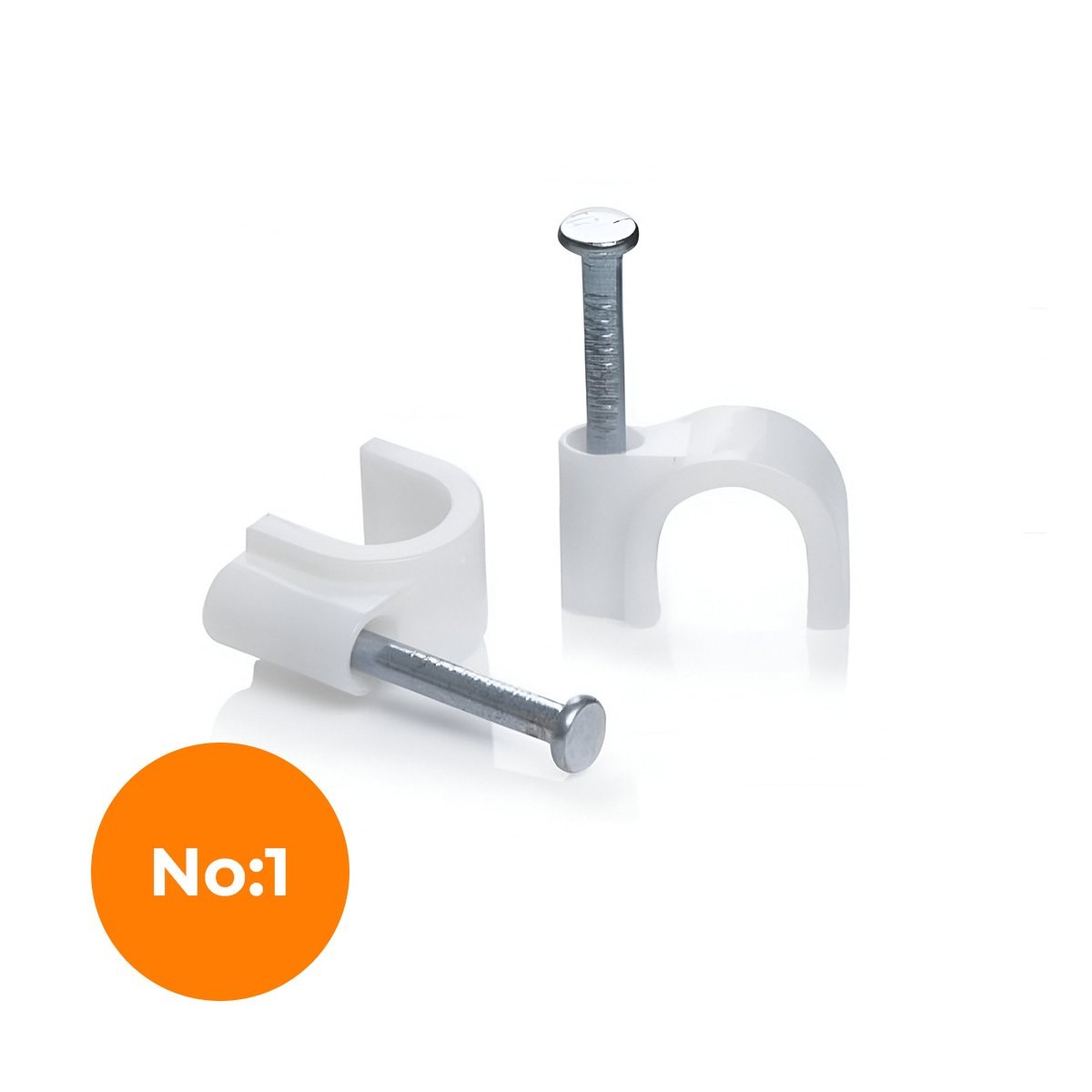 No:1 Beton Çivili Kroşe Mutlusan (100'lü Paket)