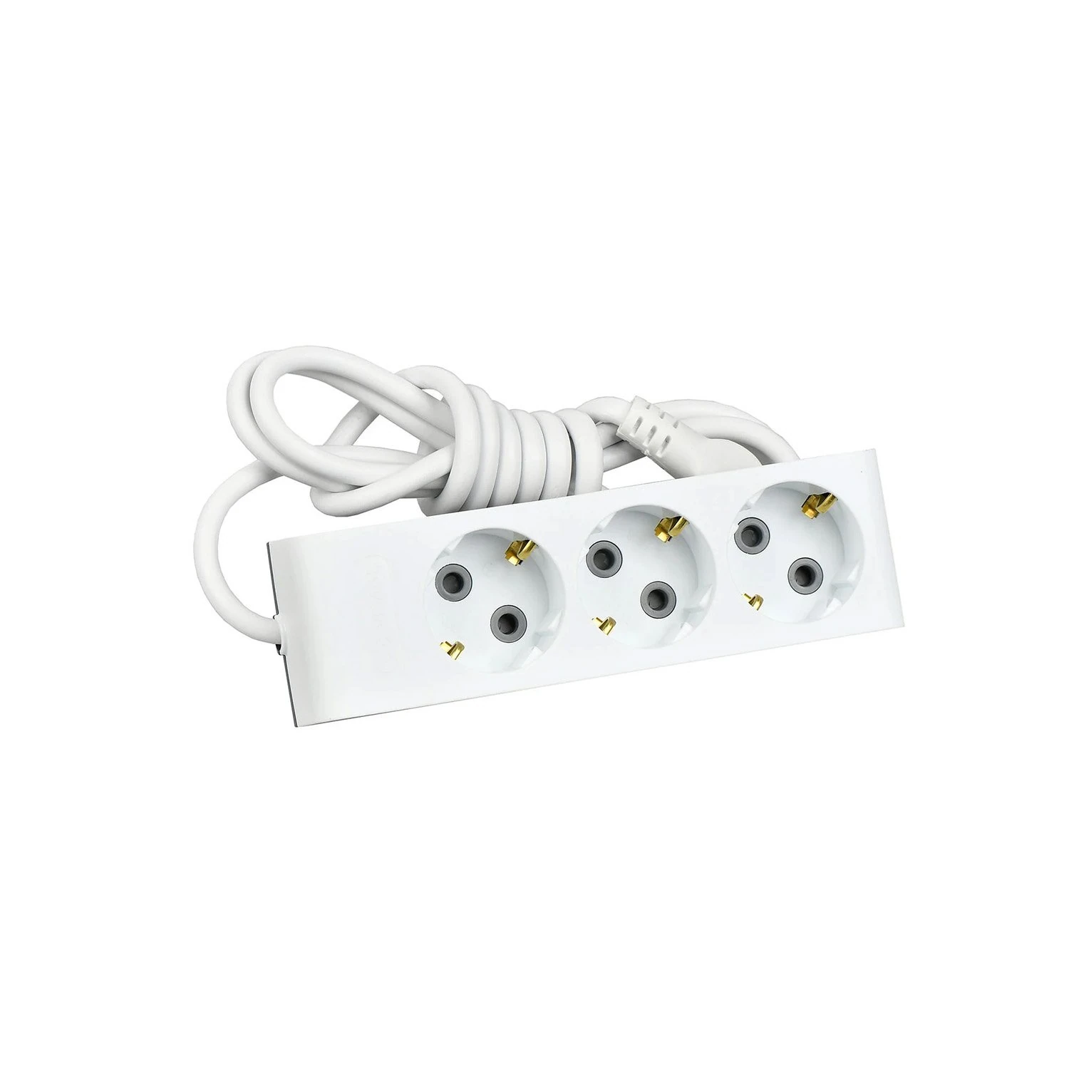 Üçlü Grup Priz Topraklı Kablolu Ç.K. 3 Metre Günsan Visage